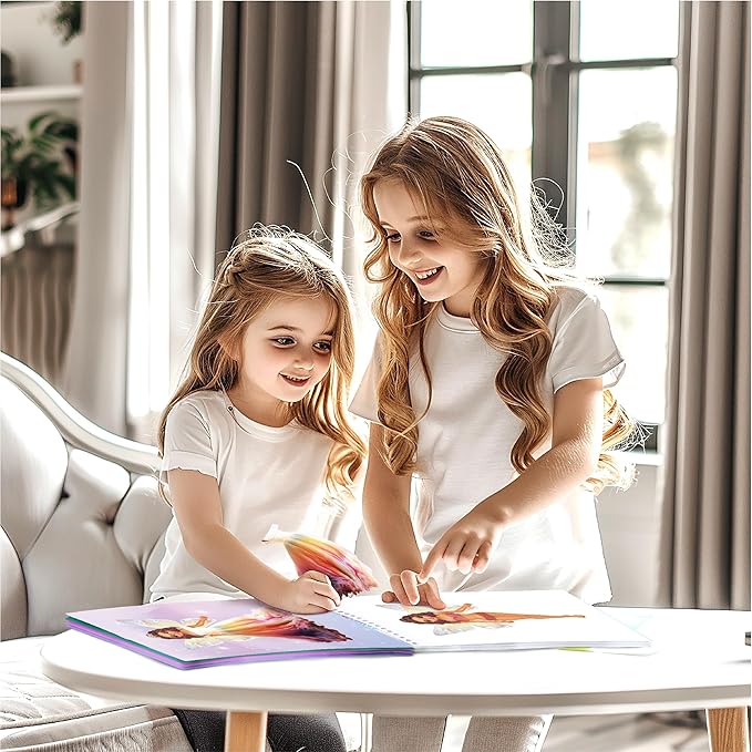 Sticker Dress up Fairies and Angels. Sticker Activity Book for Kids, Learn to Dress up Fairies and Angels with Guide for Kids 5 and up. Girls Fashion Paper Dolls