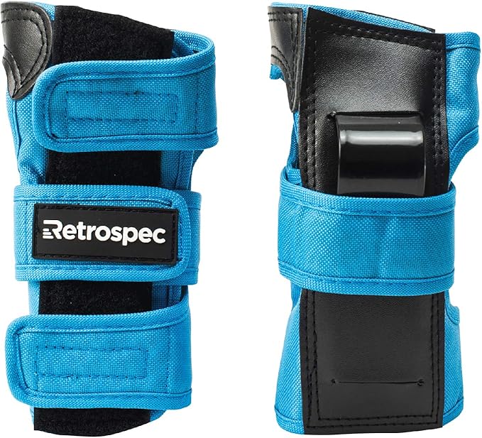 Retrospec Knee Pads, Elbow Pads & Wrist Guards for Men, Women & Kids - Protective Gear for Skateboarding, Roller Skate, Rollerblade, BMX & Scooter - Multi Sport Pad Set