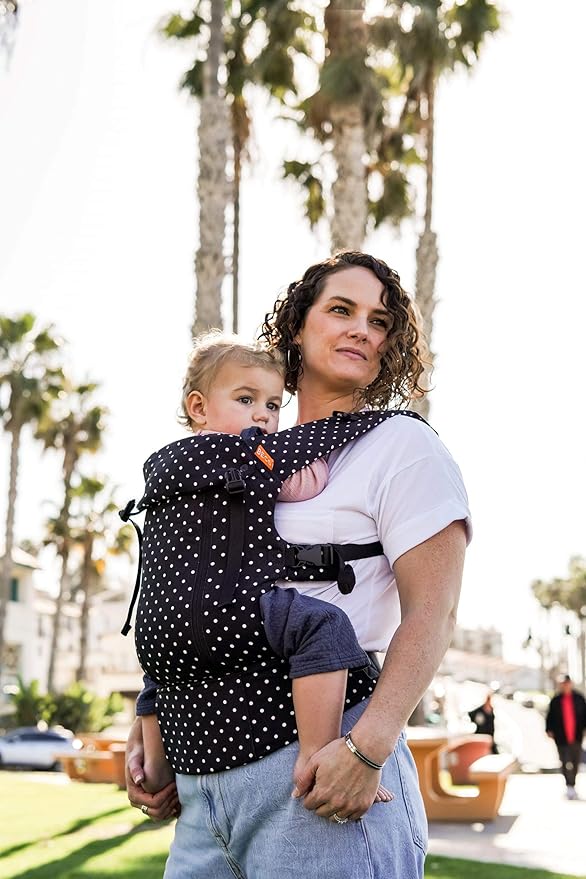 Beco Baby Carrier 8 Hybrid Newborn to Toddler Carrier (7-45lbs) - All in 1 Mesh Toddler Carrier - Baby Carrier Backpack, Front and Hip Carrier with Adjustable Seat - Cooling Ergonomic Carrier (Iris)