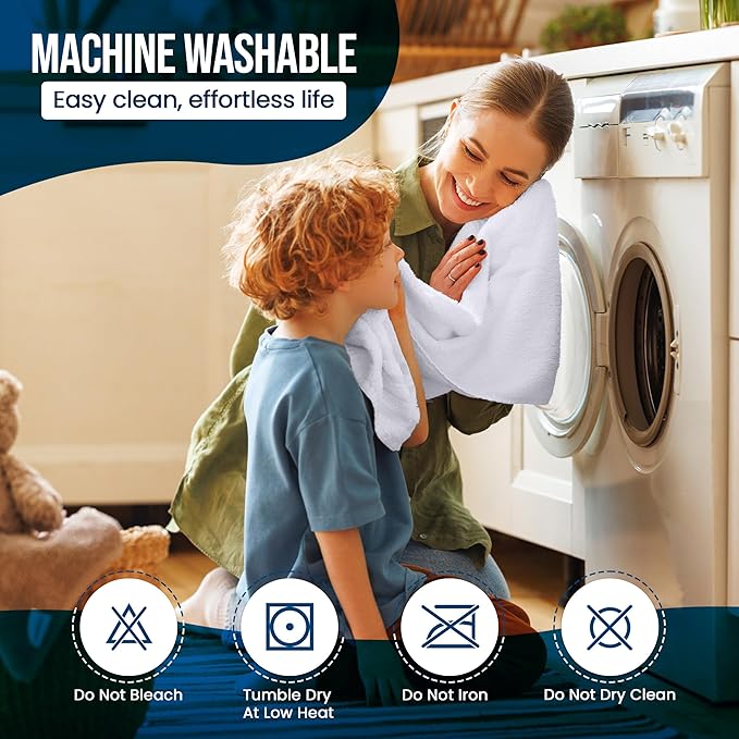 Utopia Bedding Waterproof Mattress Protector Queen Size, Premium Terry Mattress Cover 200 GSM, Breathable, Fitted Style with Stretchable Pockets (White)