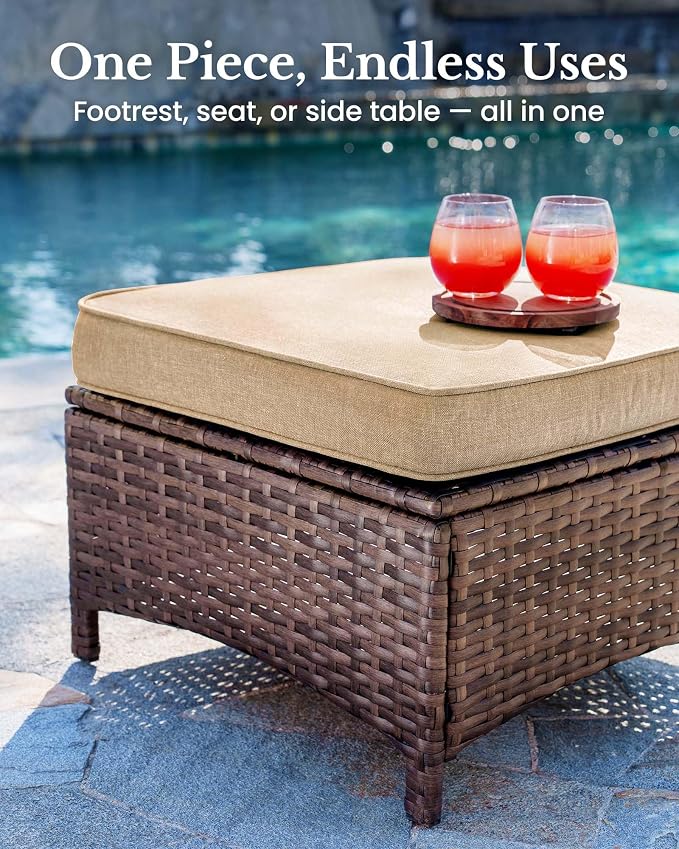 HILLGA 6-Piece Luxury Patio Furniture Set - Image 8