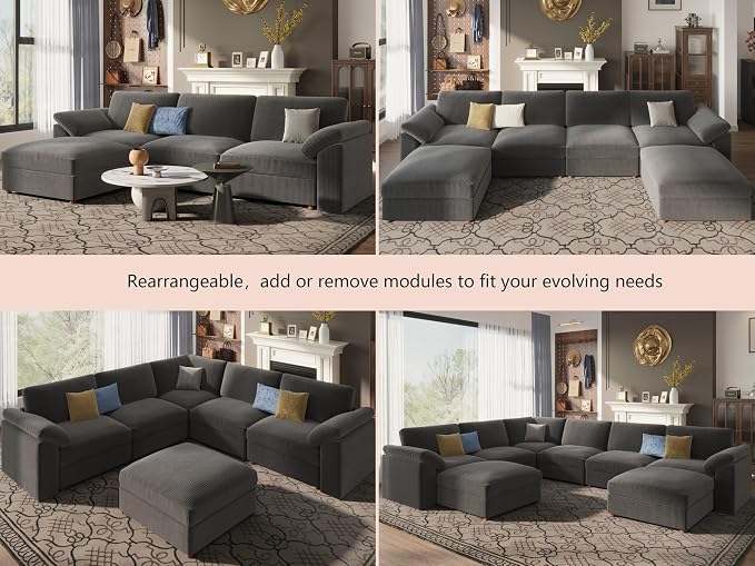 EASE MOOSE Oversized Modular Sectional Sofa - Image 7