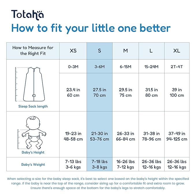 TotAha Baby Sleep Sack 0-6 Months 3-Pack,Summer Light Sleeping Bag 0.5 TOG, Buttery Soft Babies Wearable Blanket with 2-way Safe Zipper Girl Boy, 0.5 TOG