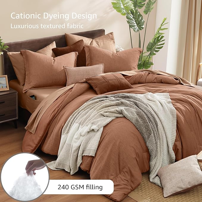 Monbix California King Comforter Set - Image 3