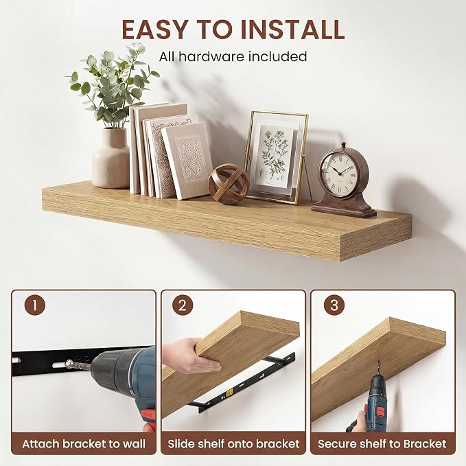Dreamland 36 Inches Floating Shelves - Image 5