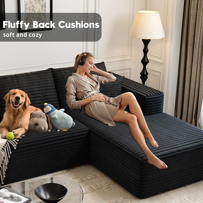 135.4"Cloud Modular Sectional Couch - Image 6