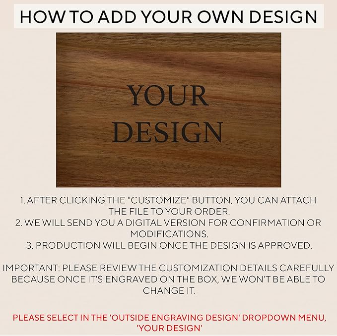 Time Capsule Box 1st Birthday - First Birthday Keepsake Gifts for Babies, Custom First Memory Time Capsule Box with Hinged Lid, Personalized Gift for New Parents, Acacia Wood Storage, 11.5x8.5x5.5 in