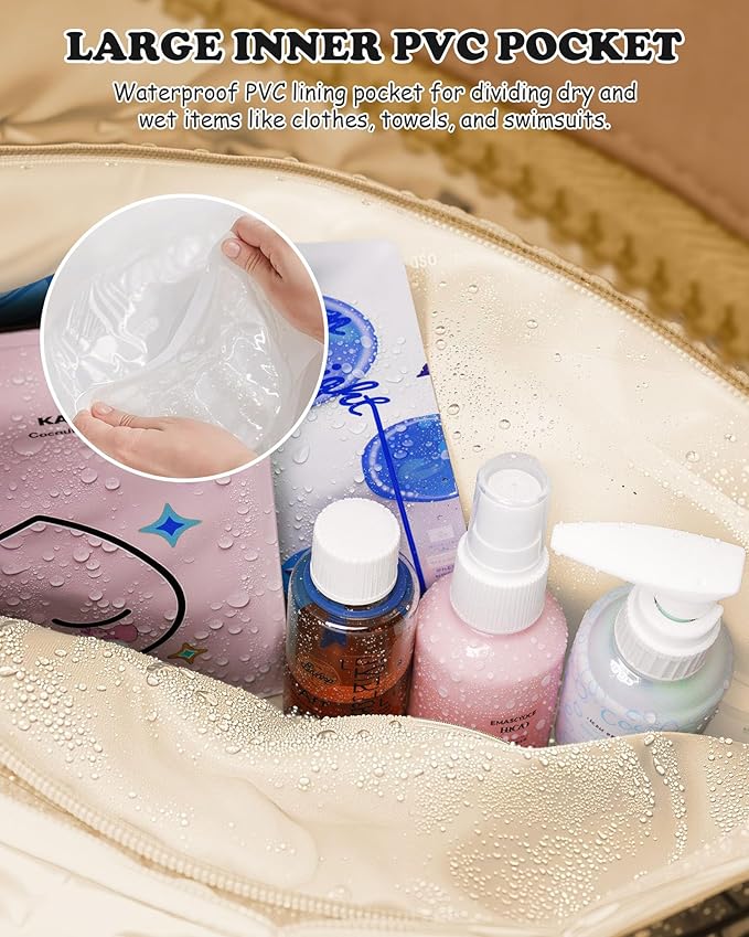 Women Holiday Stuff-Duffle Bag with Letter, Carry On Bags for Women，Overnight Bag with Wet Pocket，Lightweight Travel Bags Personalized Gym Tote with Makeup Pouch