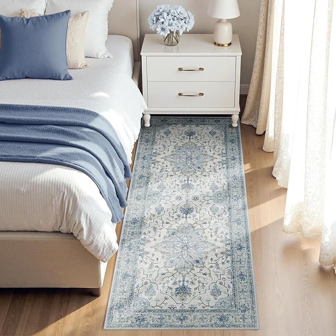 RELEANY Area Rugs 2'x5' Runner Rug Non Slip Washable - Image 2