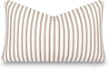 Crumbs Home Modern Farmhouse California Casual Indoor Outdoor Lumbar Pillow by CRUMBSHOME