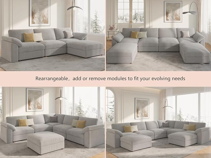 EASE MOOSE Oversized Sectional Modular Sofa - Image 7