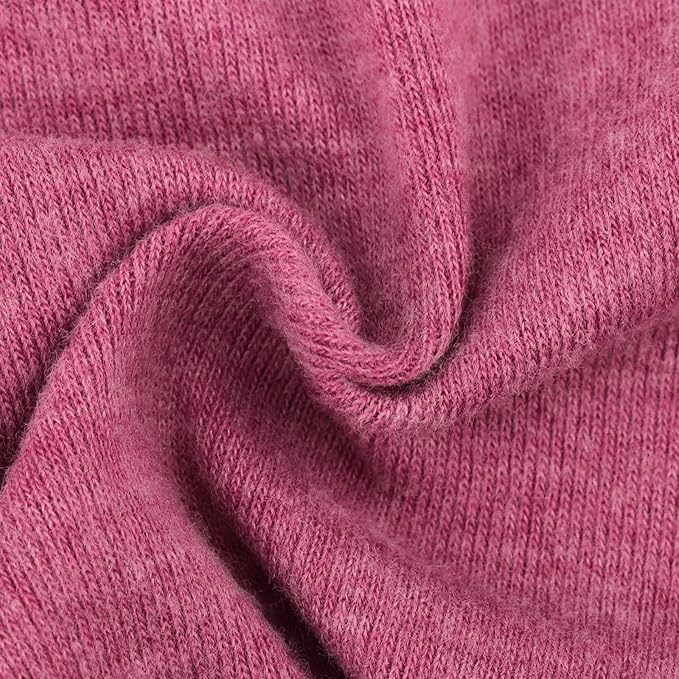 BQUBO Newborn Baby Hats Mittens Set Hospital Hat Beanie Infant Bow Hats Baby Gloves No Scratch Mittens for 0-6 Months