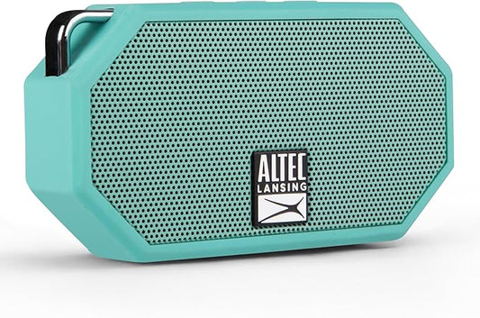 Altec Lansing Mini H2O - Waterproof Bluetooth Speaker, IP67 Certified & Floats in Water, Compact & Portable Speaker for Hiking, Camping, Pool, and Beach