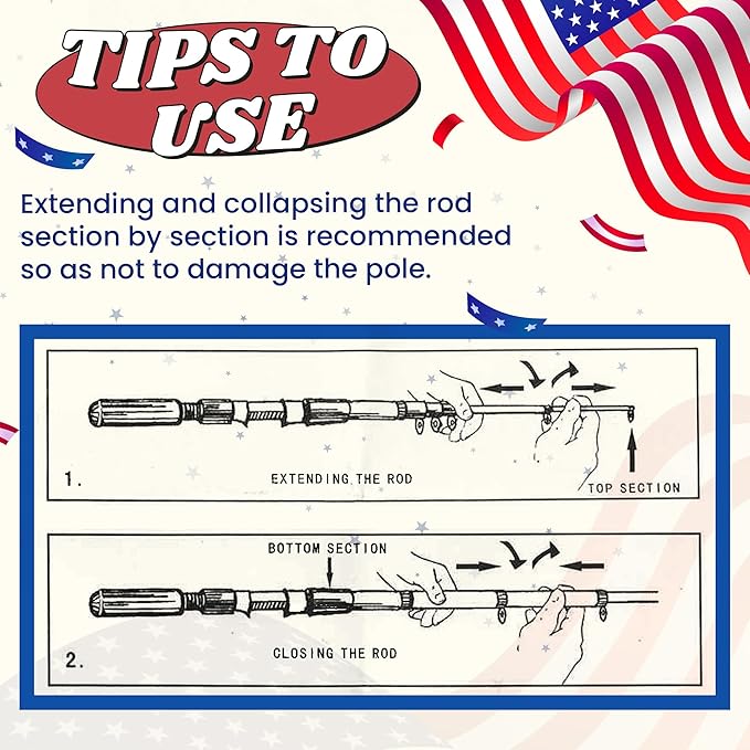 Kids Fishing Pole, Portable Telescopic Kids Fishing Poles for Boys and Girls, Fishing Rod and Reel Combo Kit with Tackle Box, and Fishing Net, Best Fishing Pole for Toddler Youth