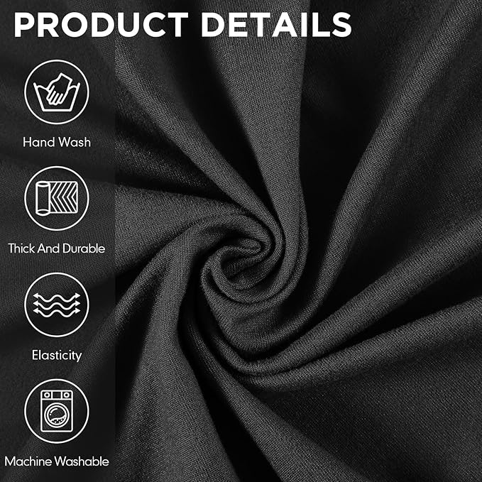 Peryiter 2 Pcs Sofa Covers Couch and Loveseat Covers Set Stretch Sofa Slipcover - Image 5