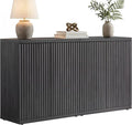 SICOTAS Buffet Cabinet with Storage Accent Sideboard Modern Credenza with Doors by SICOTAS
