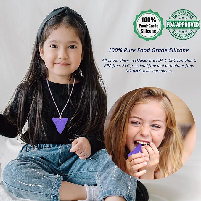 Sensory Chew Toys for Autistic Children Girls, Silicone Oral Motor Aids Chewies for Kids Sensory Need- Reduces Chewing Fidgeting for Kids Adults Chewer