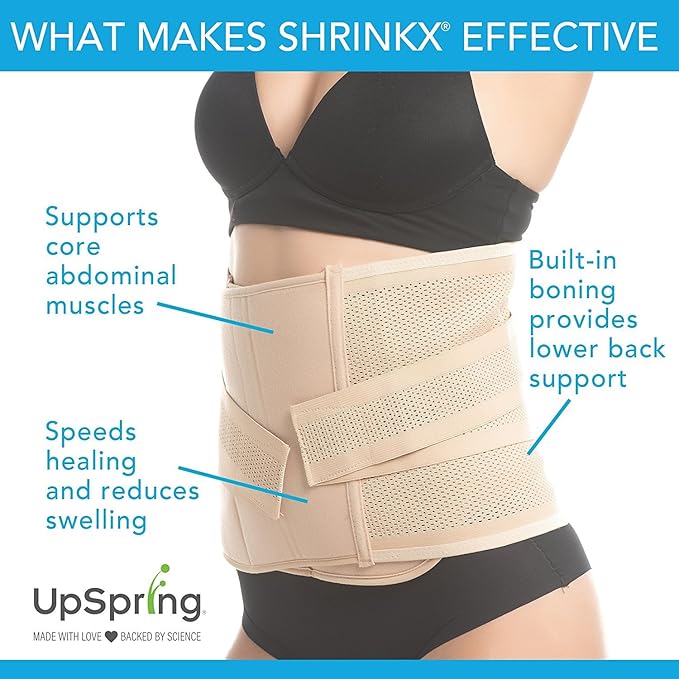 Upspring Shrinkx Belly Postpartum Belly Wrap | Post Pregnancy Belly Wrap