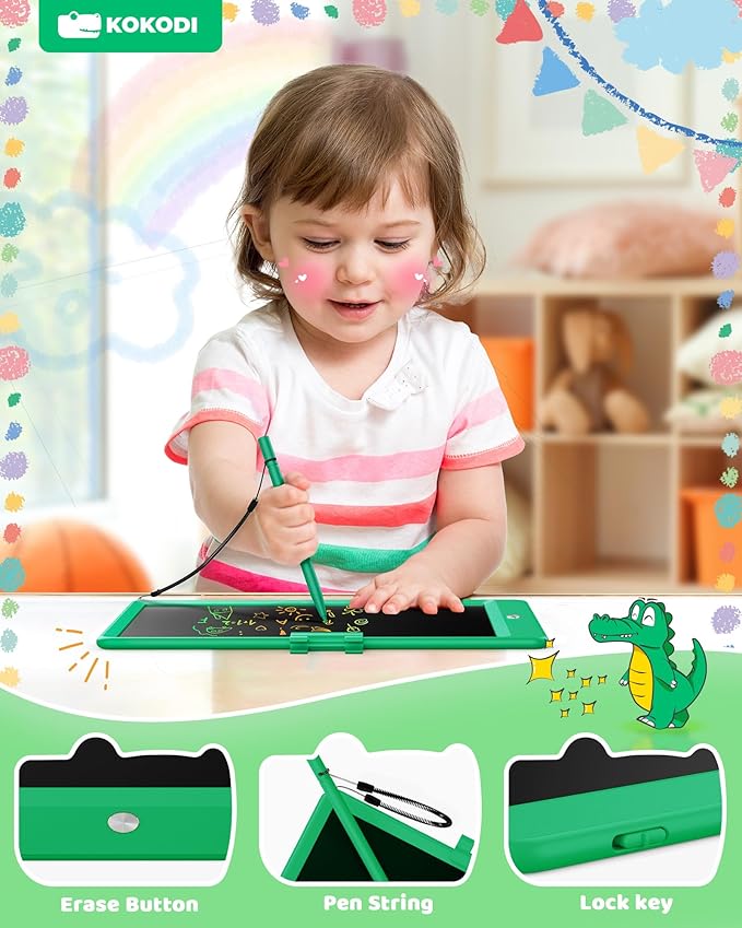 KOKODI 10 Inch LCD Writing Tablet-Green