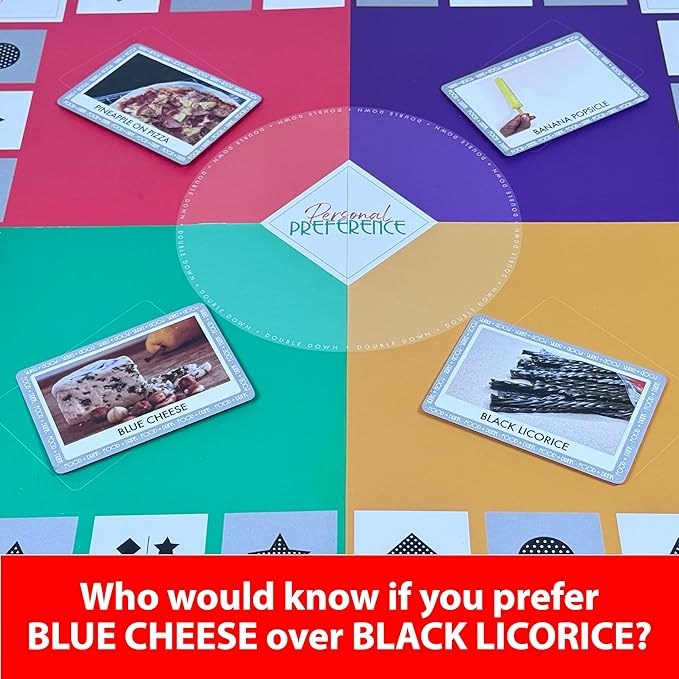 Board Game - The Original Preference Ranking Family Party Game from The 1980s, with 750 All New Cards, 'How Well Do You Really Know Each Other', 2-12 Players (Updated Edition)