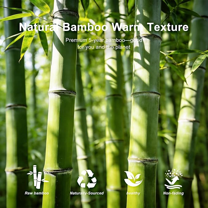 Bamboo End Table, Side Table for Small Space - Image 4