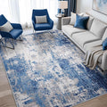 RELEANY Washable Area Rugs 5'x7' Non-Slip Modern Abstract Soft by RELEANY