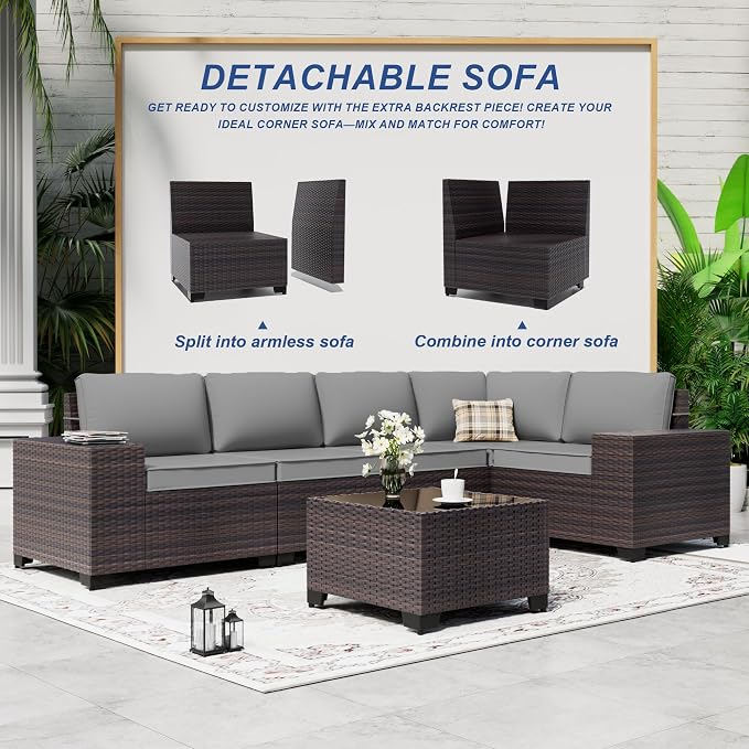 Outdoor Patio Furniture Set - Image 8