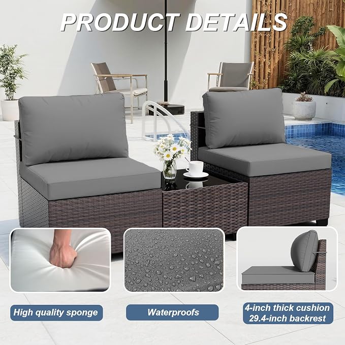ALAULM Patio Furniture Set - Image 2
