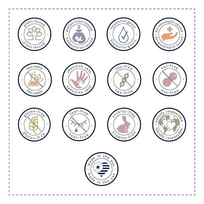 Noodle & Boo Soothing Baby Body Wash for Gentle Baby Care, 16 Fl oz