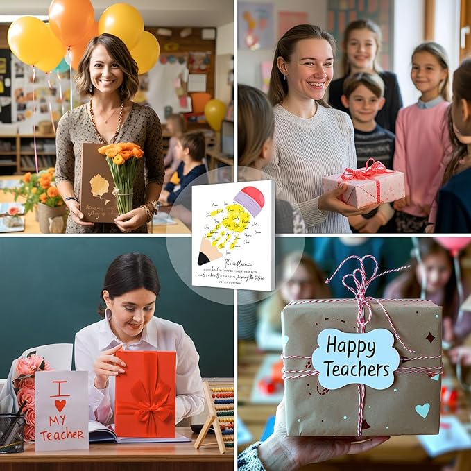 SHLINCO Teacher'S Day Gifts, Year-End Souvenirs, Creative Art Decorations, Student Diy Souvenirs, Gifts To Thank Kindergarten, Elementary School, Junior High School Teachers