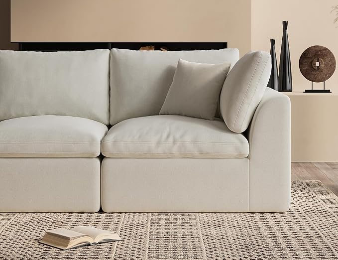 ohllob Oversized Cloud Couches for Living Room, Convertible Sectional Couch - Image 5