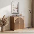 BELLEZE Modular Fluted Sideboard Buffet Cabinet by BELLEZE