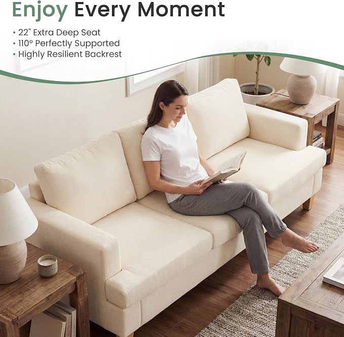 YOUDENOVA Sofa, Modern Comfy Couches - Image 3
