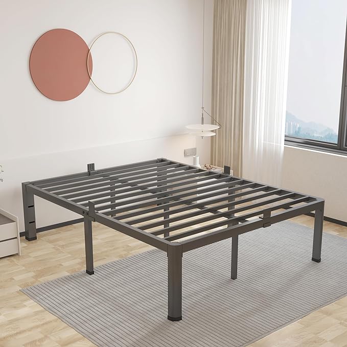 ROIL 12 inch Metal Queen Bed Frame - Image 8