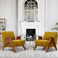2 Pcs Home Accent Chair Mid Century Modern Accent Chair by Unknown