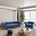 QHITTY 2 Piece Living Room Sofa Set, Sectional Chesterfield Sofa Chair by QHITTYFurnitureLife