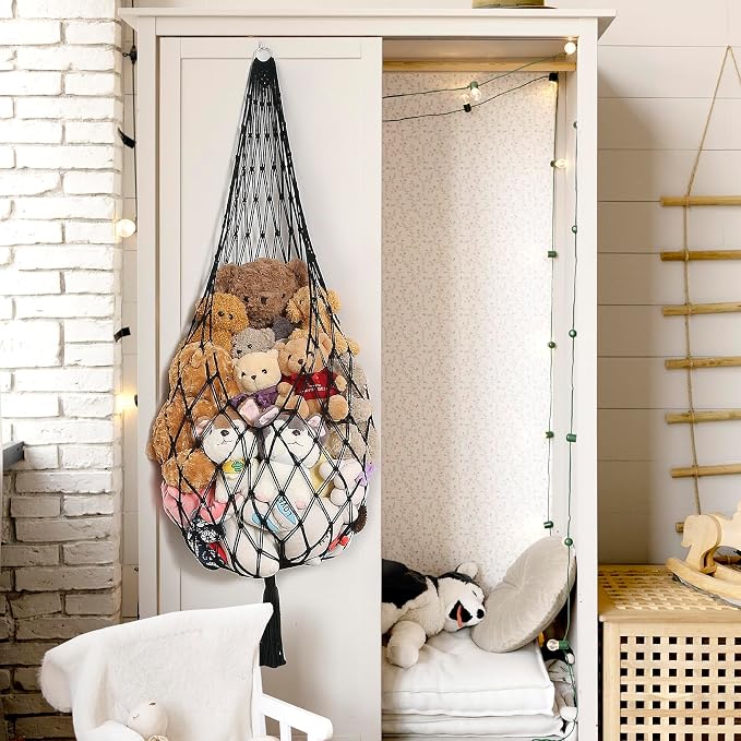 Novel Amdermi Stuffed Animal Hammock Corner Hanging Net - Image 5