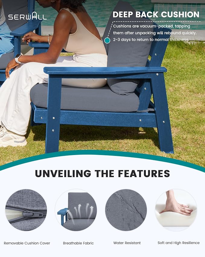SERWALL HDPE Outdoor Couch - Image 3