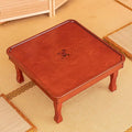 Low Folding Coffee Table, Japanese Style Solid Wood Floor Table by Unknown