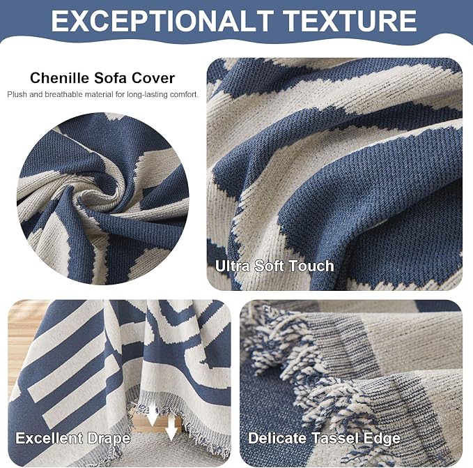 VClife Bohemian Couch Covers, Pet Sofa Protector - Image 3