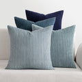 MIULEE Boho Farmhouse Throw Pillow Covers 20x20 Inch Set of 4 Western Neutral by MIULEE