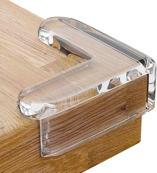 CalMyotis Corner Protector for Baby, Protectors Guards - Furniture Corner Guard & Edge Safety Bumpers - Baby Proof Bumper & Cushion to Cover Sharp Furniture & Table Edges - Clear, Transparent,18 Pack