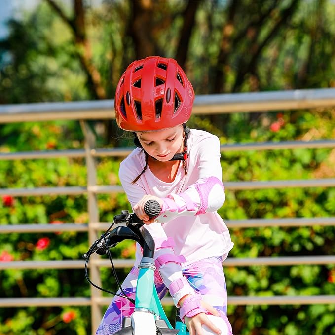 Kids Bike Helmet,2 Sizes Adjustable for Youth Child Boys & Girls Ages 3-5-8-14,Ventilation and Multi-Sport for Bicycle Scooter Skate