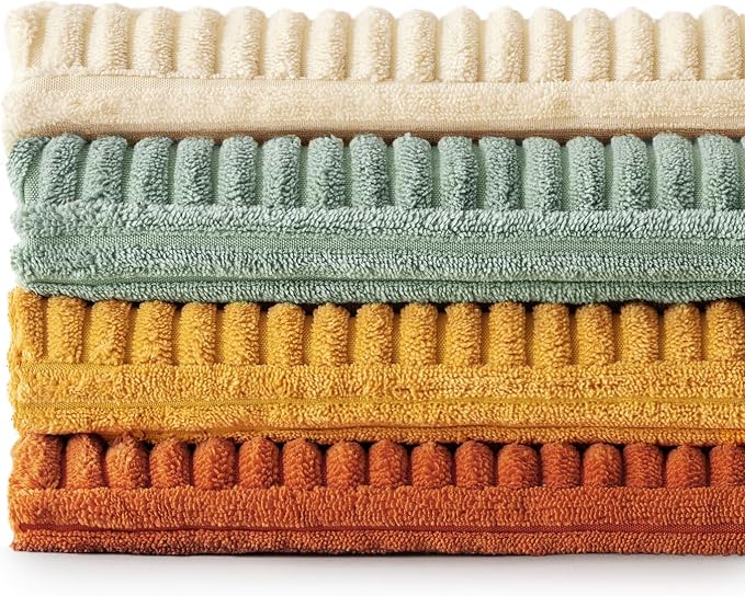 MIULEE Teal Orange Decorative Throw Pillow Covers 18x18 Inch Set of 4 Boho - Image 8