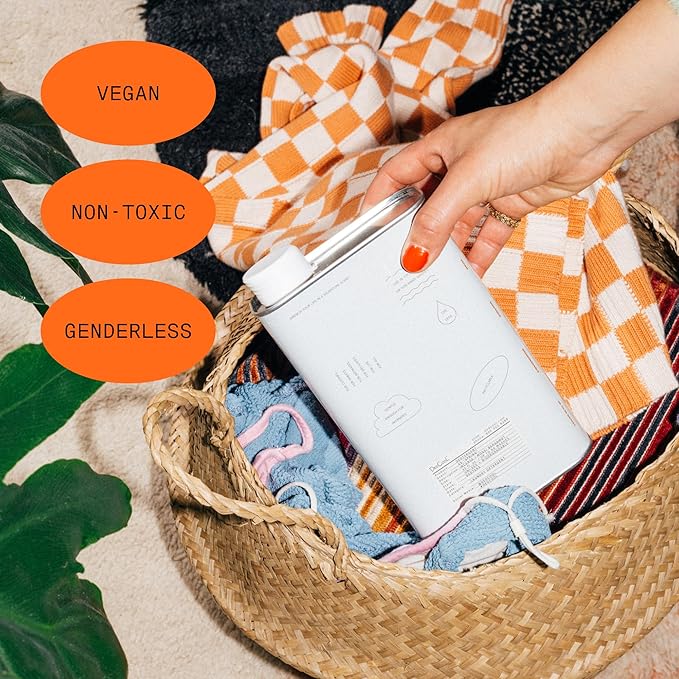 DedCool Liquid Laundry Dedtergent | Red Dakota | Bold Woody Luxurious Fragrance Detergent | Removes Stains | Infused with Natural Essential Oils | Non-Toxic | 60 Washes | 32 fl oz