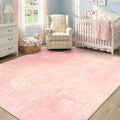 RELEANY Washable Area Rugs 6'x9' Non-Slip Modern Abstract Soft by RELEANY