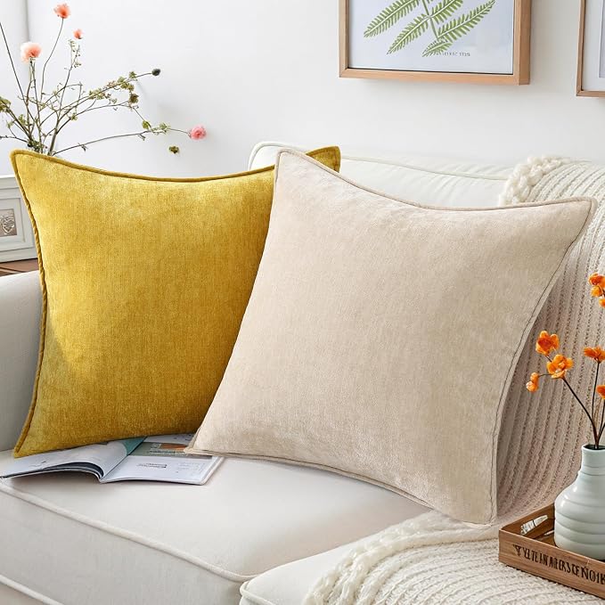 decorUhome Summer Couch Throw Pillow Covers 12x20 Set of 2, Decorative Soft - Image 5