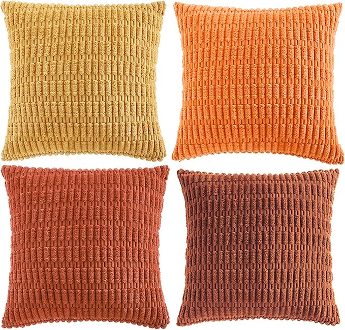 Fancy Homi 4 Packs Decorative Throw Pillow Covers - Image 9