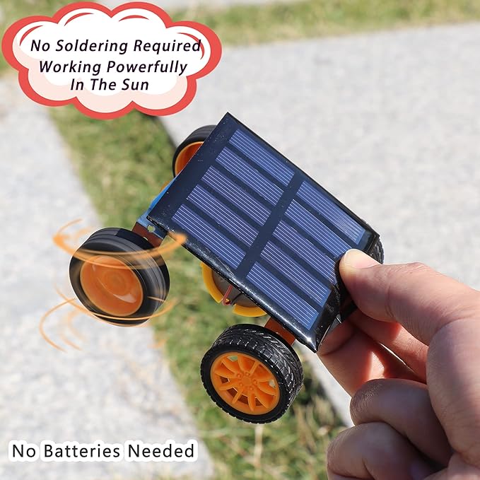 STEM Building Toys for Kids Ages 8-12, Science Experiments & Solar Car Projects