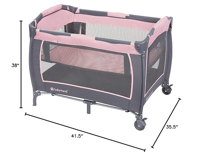 Baby Trend Lil' Snooze Deluxe III, Cozy Pink